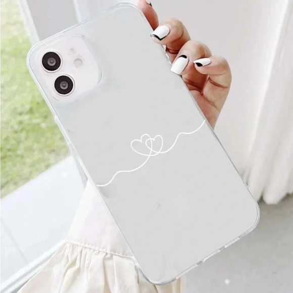 Other - ⚠️Clearance iPhone 13/Pro/Pro Max Clear Heart Phone Case